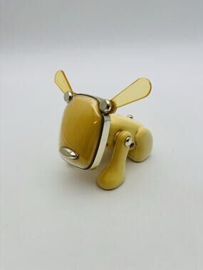 Hasbro Sega 2005 Idog Interactive MP3 Music Pet Dog White/Tan Vintage Toy